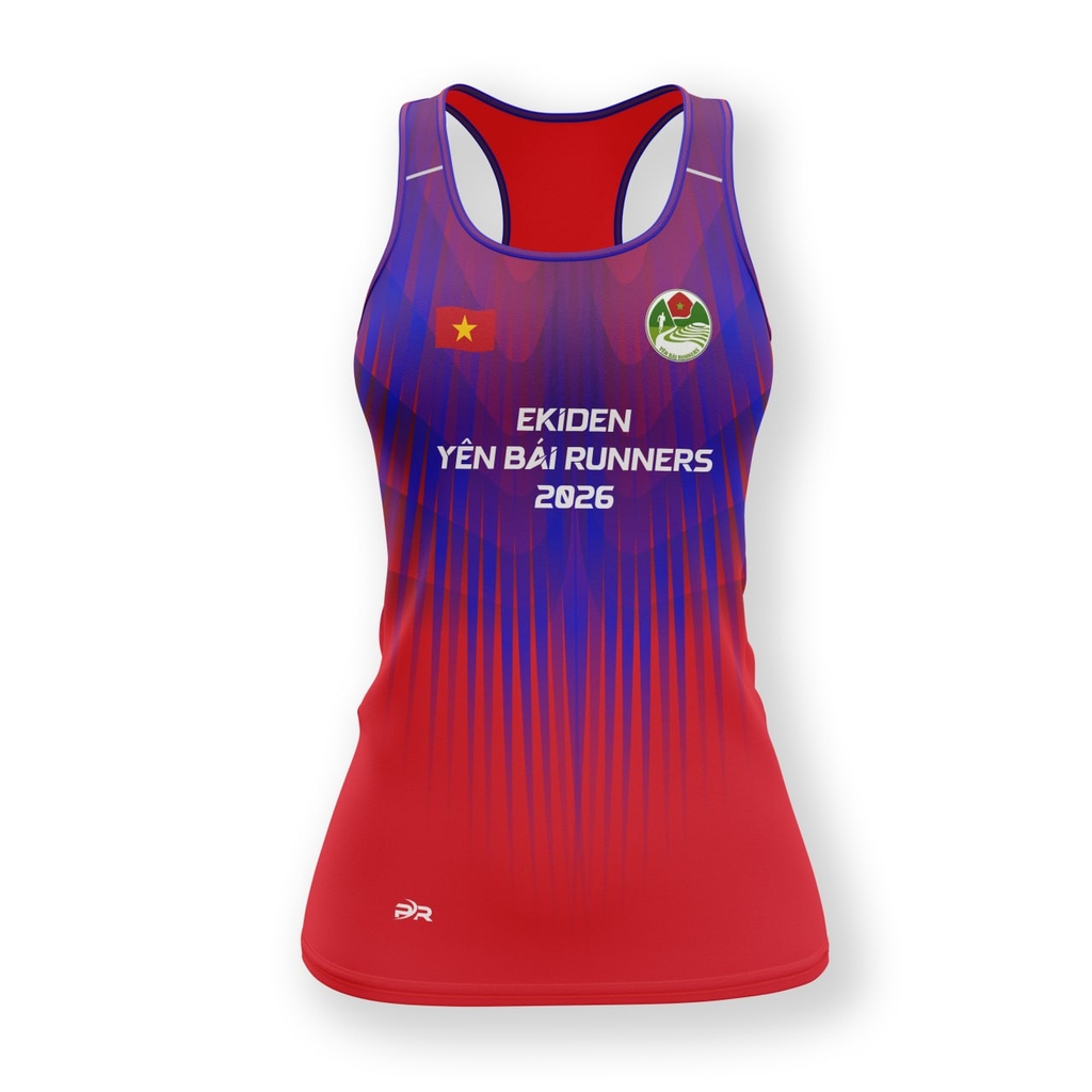 Áo Singlet Chạy Bộ EKIDEN Yên Bái Runners 2026 – PR SPORT