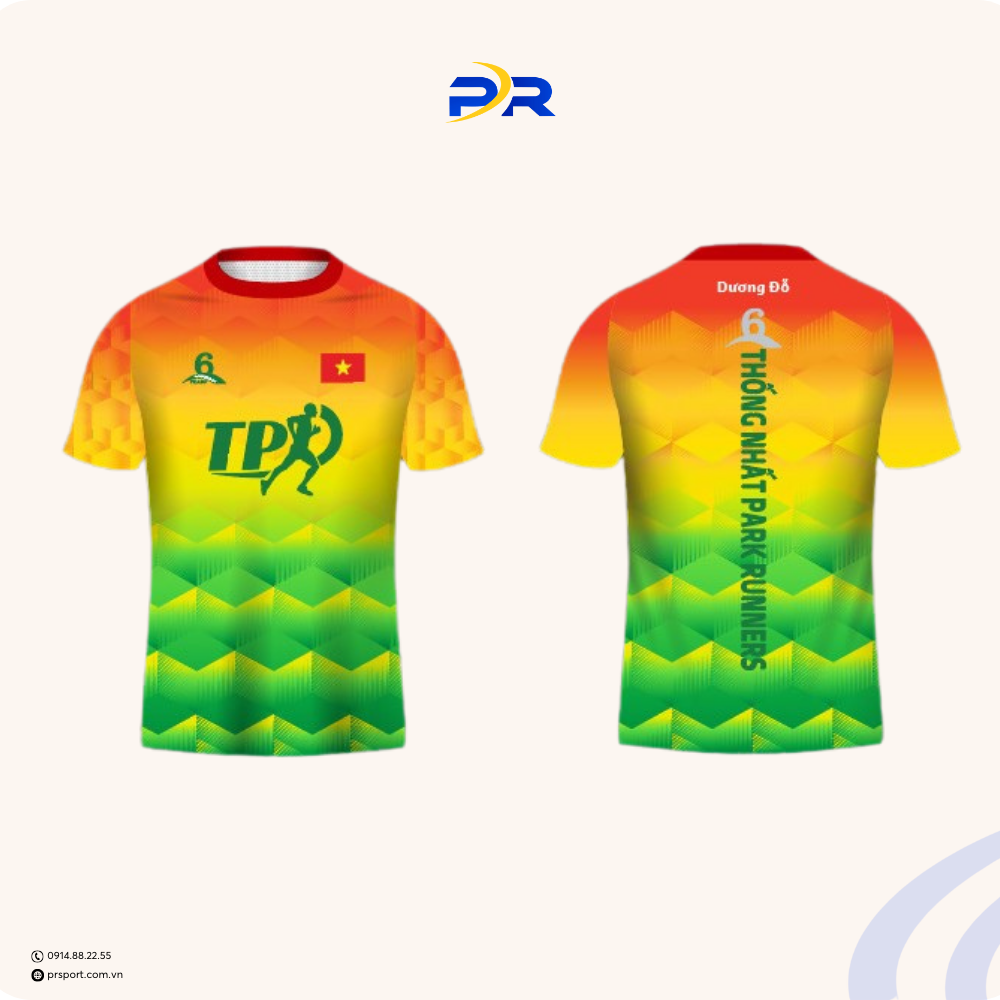 Áo CLB Thống Nhất Park Runners | Áo chạy bộ PR SPORT