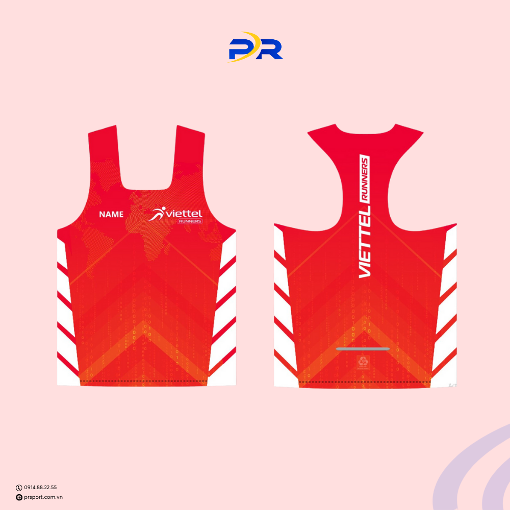 Áo CLB Viettel Runners | Áo chạy bộ PR SPORT