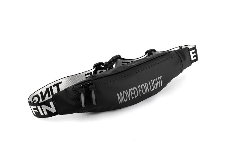 Đai chạy bộ thể thao màu đen | Đai chạy bộ PR SPORT