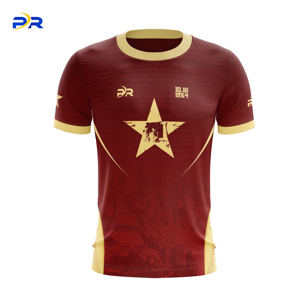 Áo Tshirt Giải phóng Thủ đô PR SPORT – Tự hào lịch sử, thoáng khí