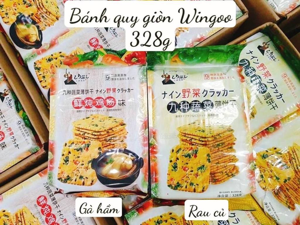 BÁNH RAU CỦ WINGOO ( vị rau củ)