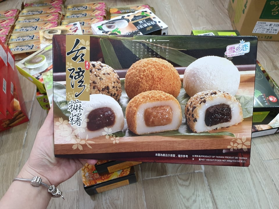 Bánh Mochi Đài Loan Tổng Hợp Yuki & Love Taiwan Mochi Mixed 450g