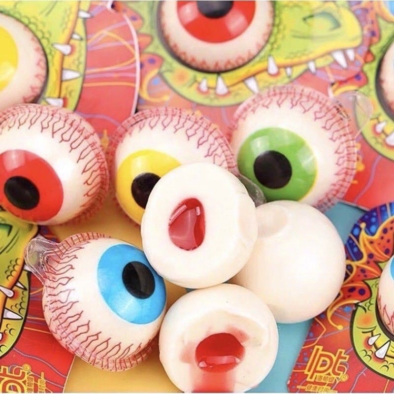 Kẹo dẻo hình con mắt Trolli Popeye hàng Đức ( 1 viên)