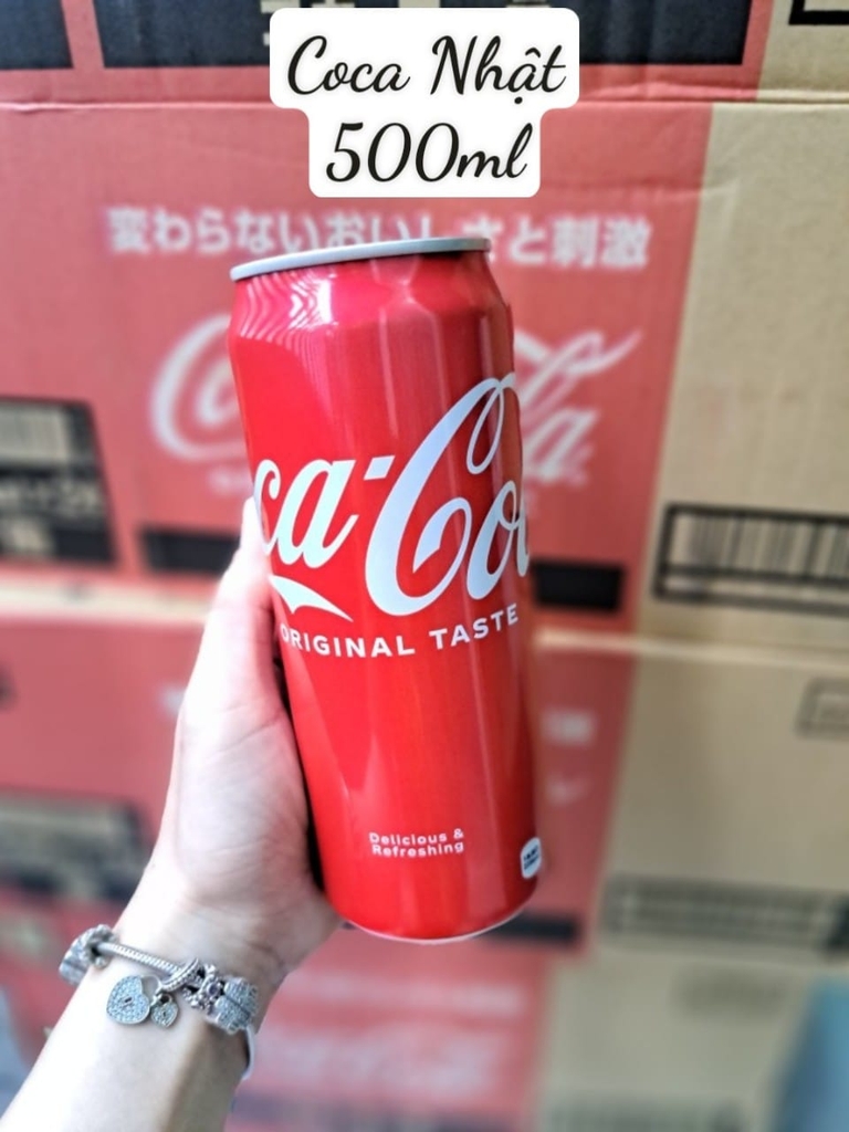 Coca Cola Nhật 500ml ( 24 lon)