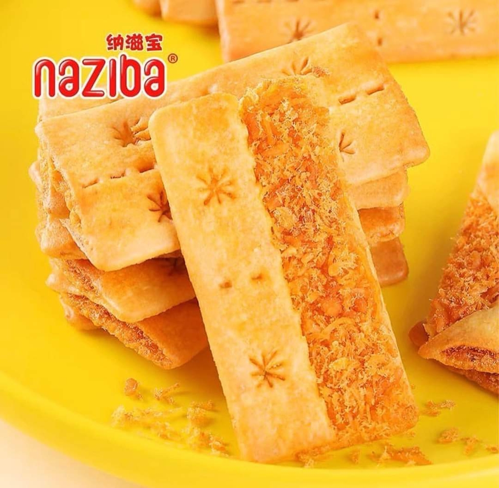 Bánh Naziba HG 192g ( chà bông trứng)