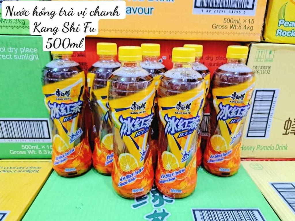 Nước hồng trà vị chanh Kang Shi Fu 500ml