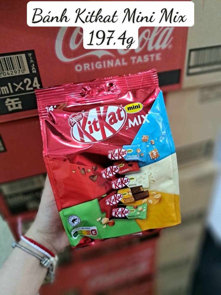 Bánh Kitkat Mini Mix 197,4g