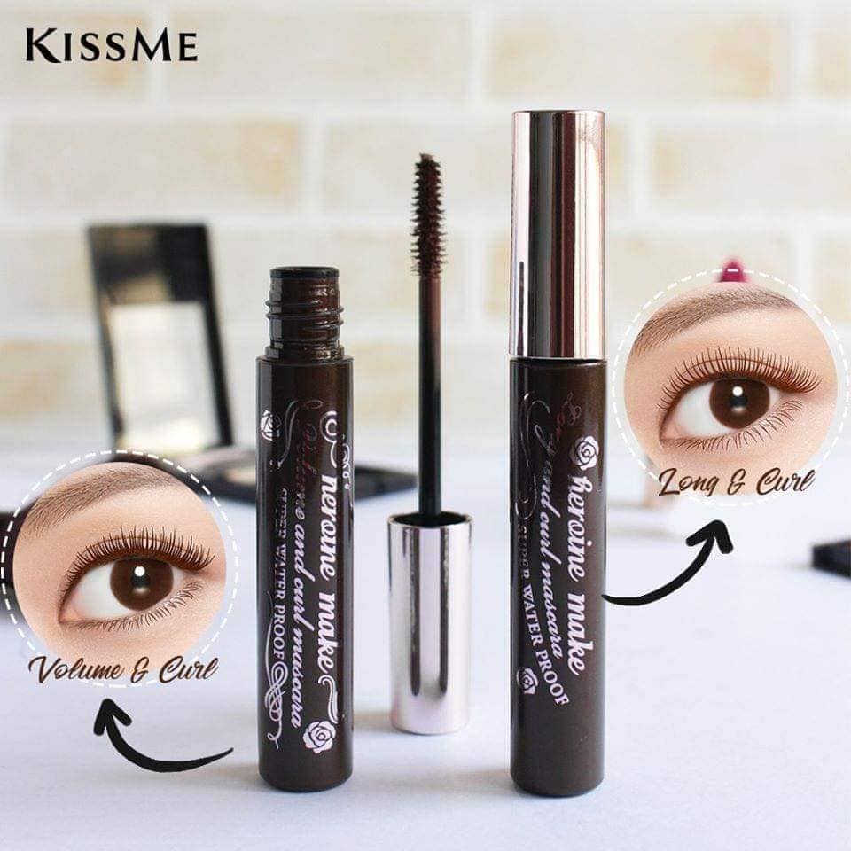 Mascara Kissme Volume ( vuốt cong & dày mi)