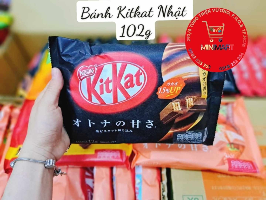 Bánh Kitkat Nhật (Socola kitkat mini)