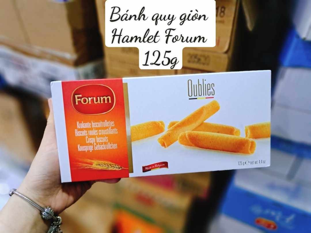 Bánh quy giòn Hamlet Forum 125g