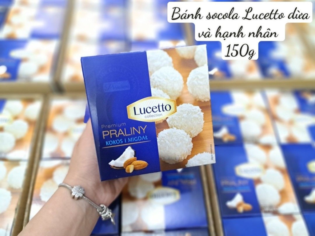 Bánh Socola dừa Lucetto 150g