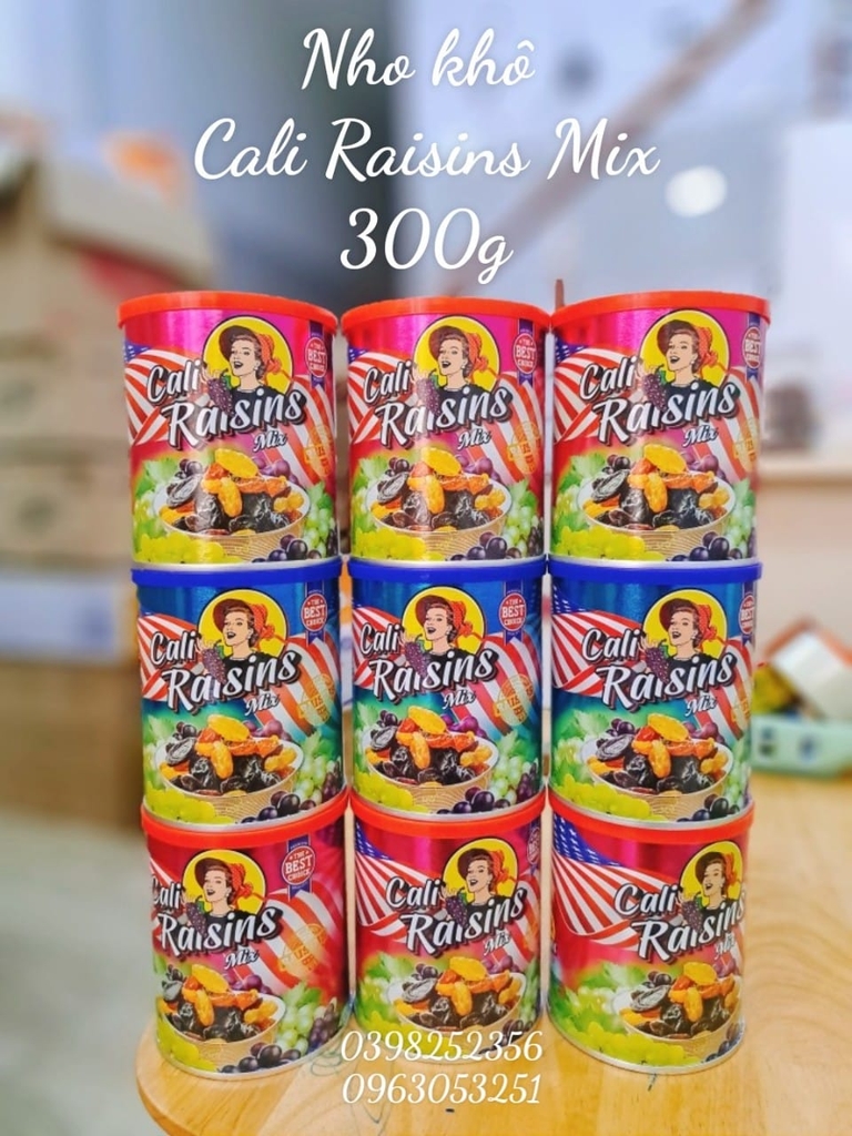 Nho Khô Cali Raisins Mix 300g (24)