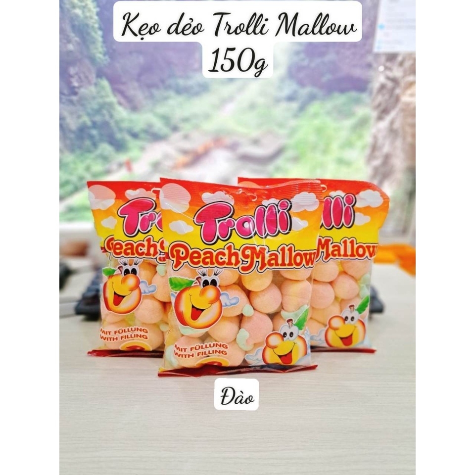 KẸO DẺO BÔNG GÒN MALLOW TROLLI ĐỨC ( Đào)