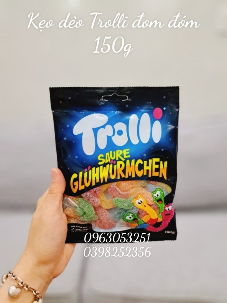 Kẹo Dẻo Trolli hình đom đóm 150g(24)