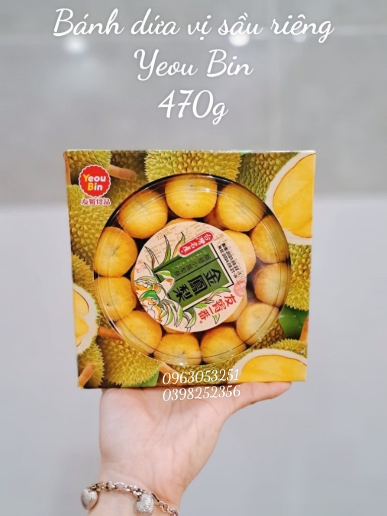 Bánh Dứa Yeou Bin 470g ( sầu riêng)