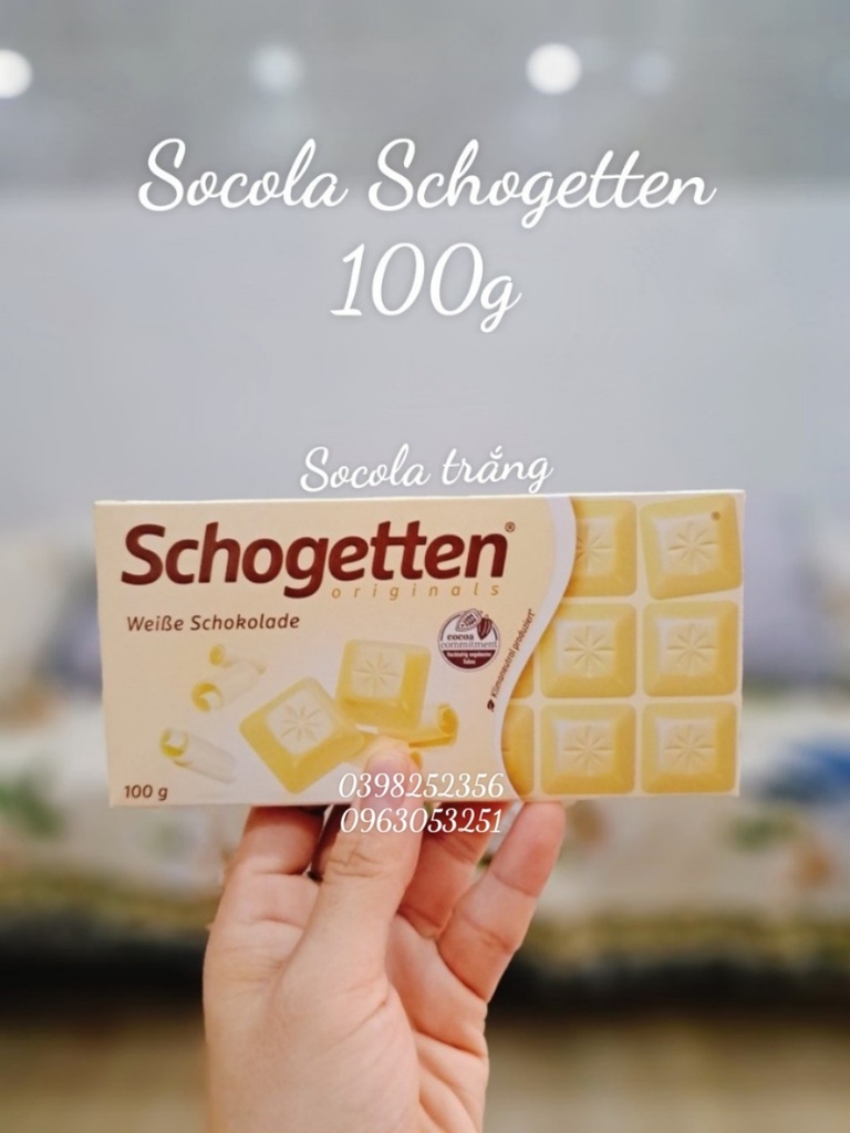 Socola Schogetten 100g ( Socola trắng)