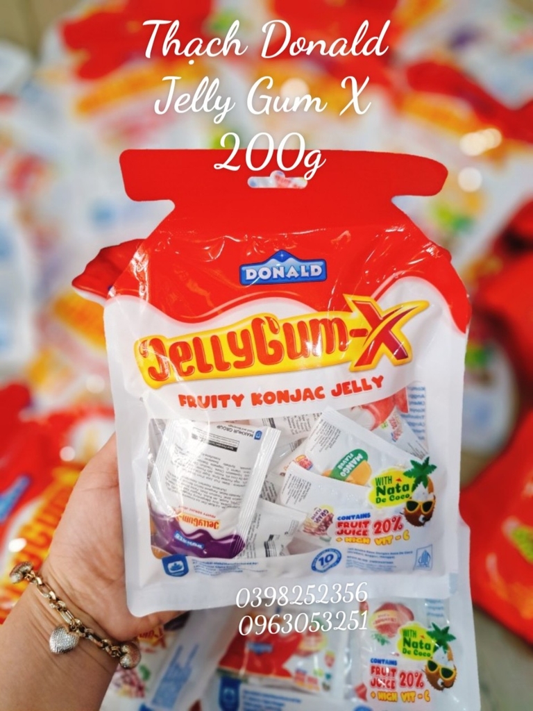 Thạch Donald Jelly Gum X 200g (20)