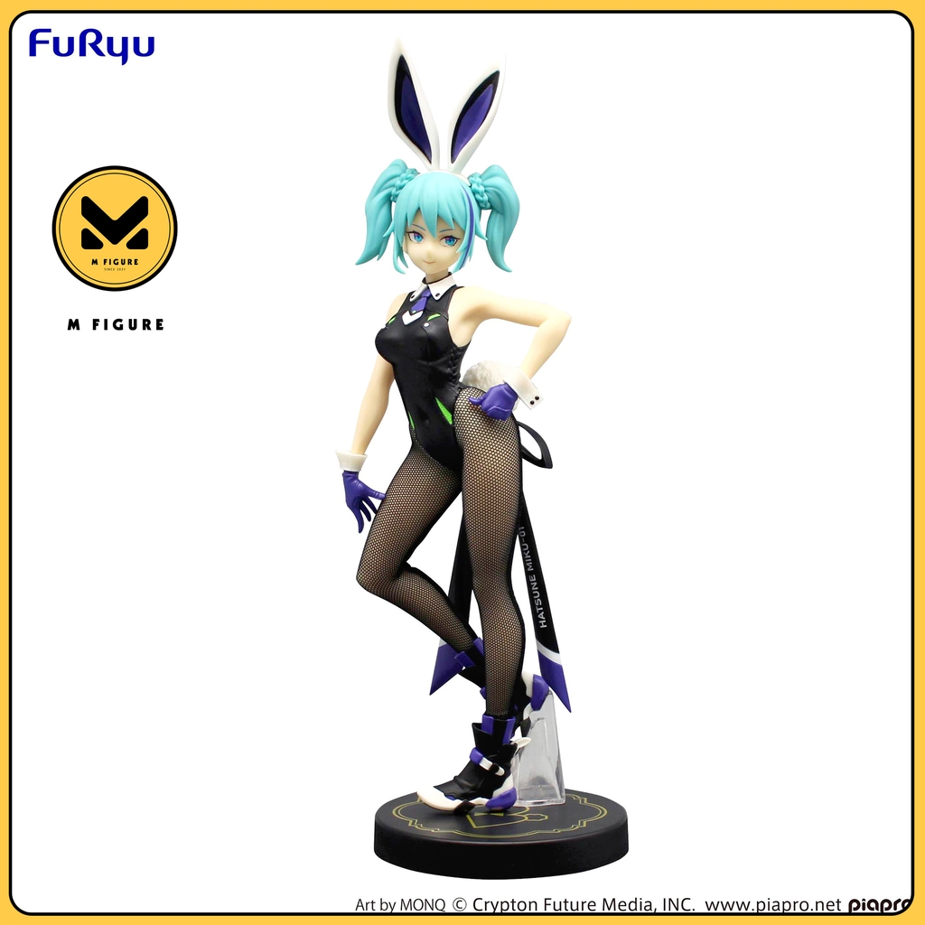 MÔ HÌNH Hatsune Miku - Piapro Characters - BiCute Bunnies - Street Violet ver. (FuRyu)FIGURE CHÍNH HÃNG
