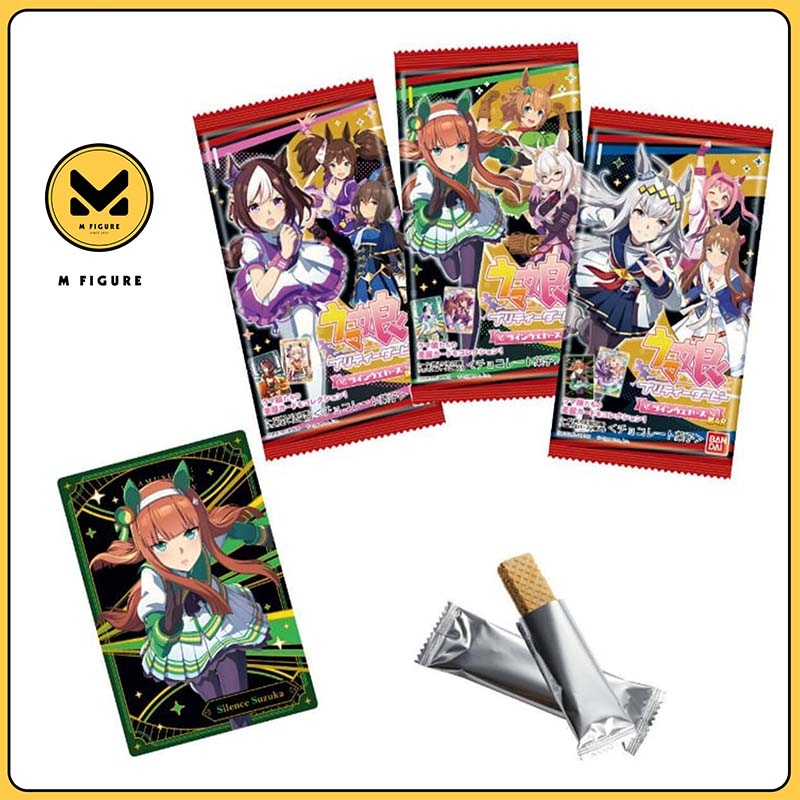 THẺ BÀI Uma Musume Pretty Derby - Twin Wafer Card 4R (Bandai) PACK CARD CHÍNH HÃNG