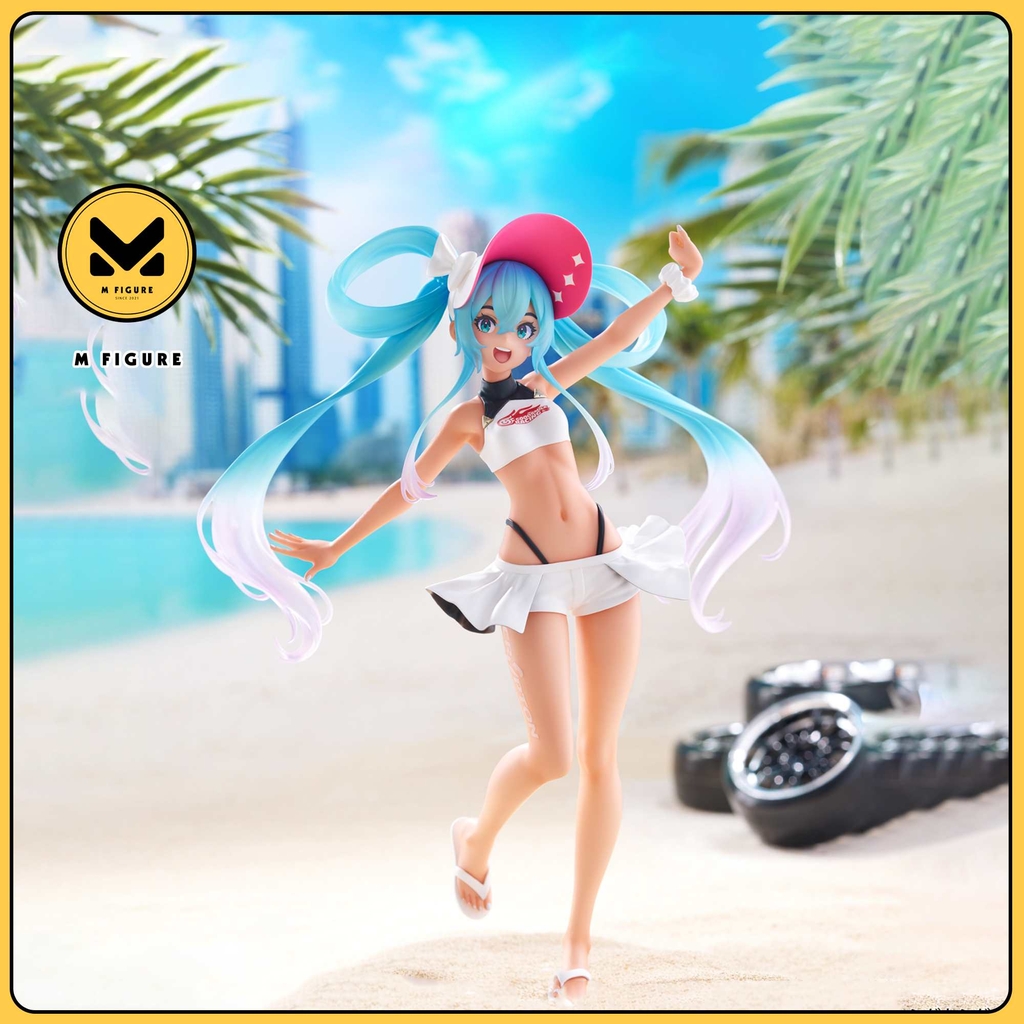 MÔ HÌNH Hatsune Miku - Vocaloid - Trio-Try-iT Figure - Racing 2024, Summer Holiday Ver. (FuRyu) FIGURE CHÍNH HÃNG