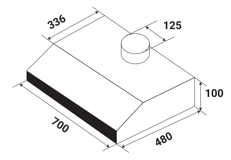 Máy Hút Mùi KAFF KF-738B