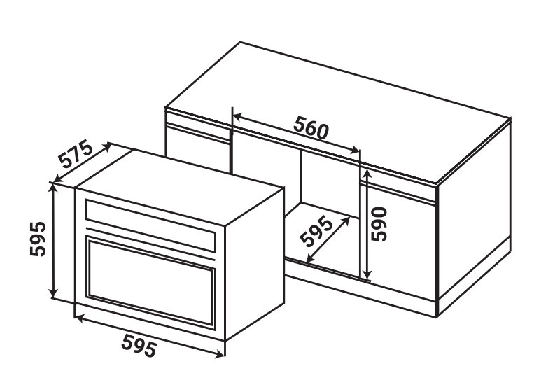 Lò Nướng Âm Tủ KAFF KF-BI75SLIM | Thế Hệ Mới 2022