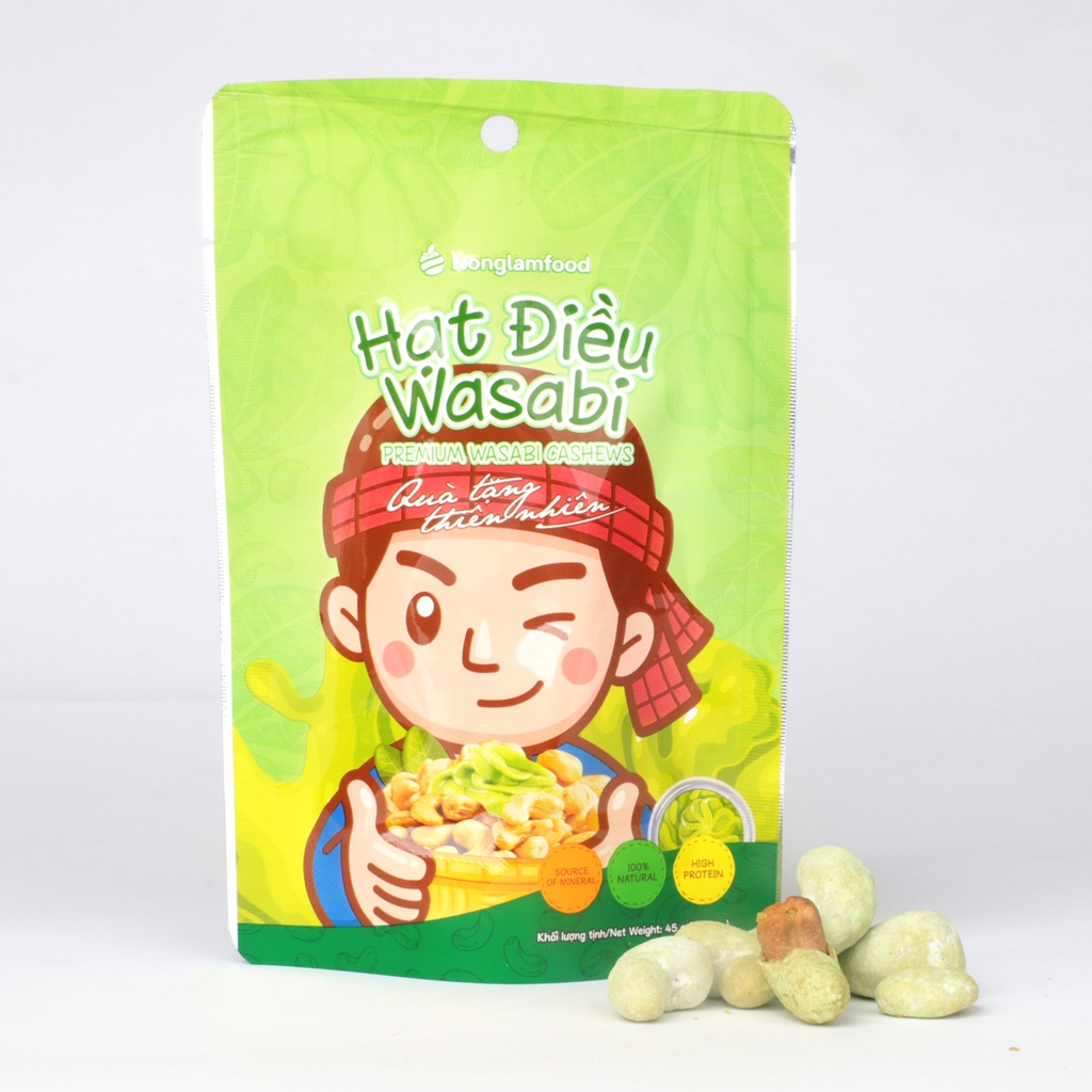 Hạt Điều Vị ( Wasabi - Sầu Riêng - Tỏi Ớt - Phomai ) | Premium cashews | Healthy Snack