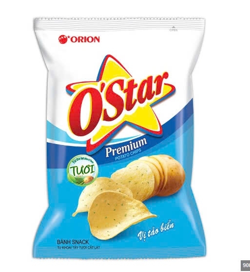 Bánh Snack OStar Tảo 105gr - T32 (gói