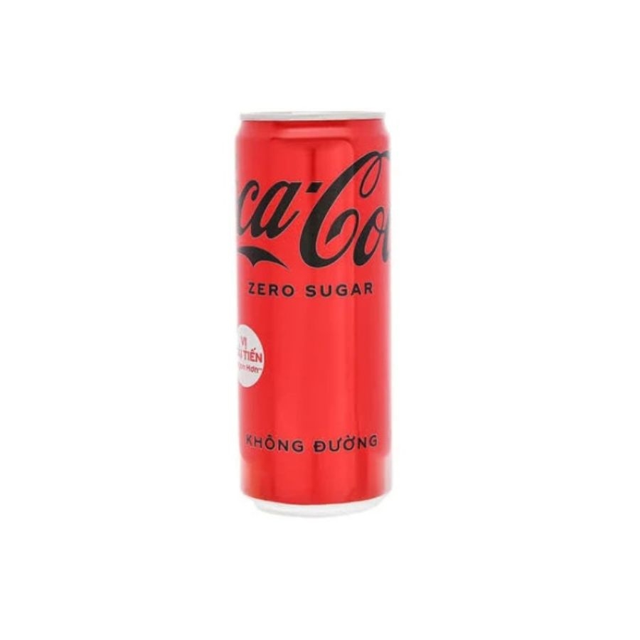 Nước ngọt Coca Cola không đường (lon 320ml)