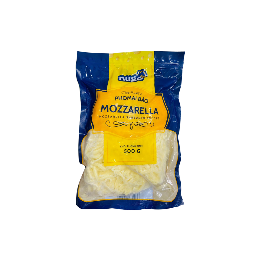 Phô mai bào Mozzarella (túi 500Gr)