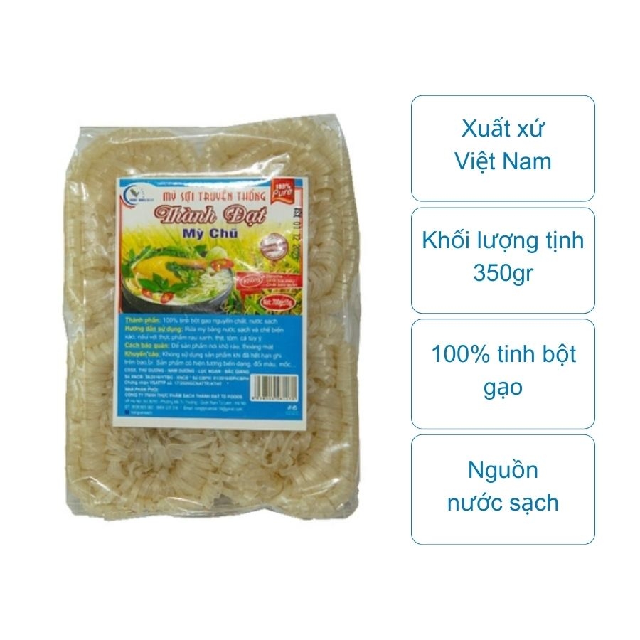 Mì chũ Thành Đạt (gói 350gr)