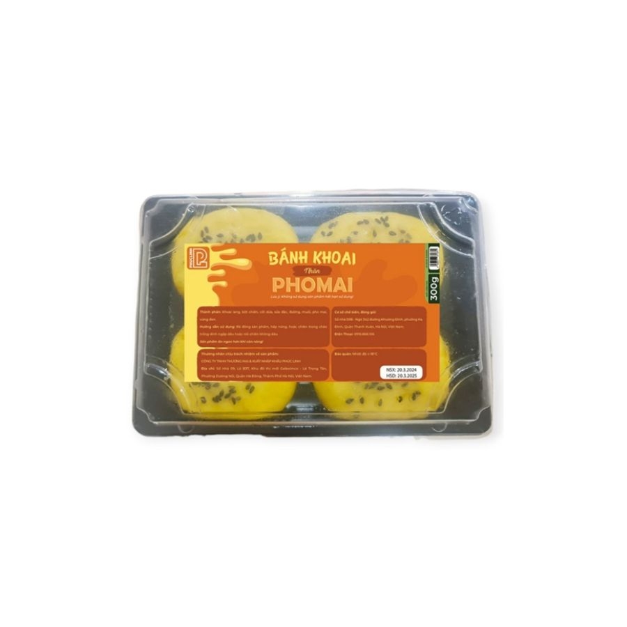 Bánh khoai nhân phô mai (hộp 300gr)