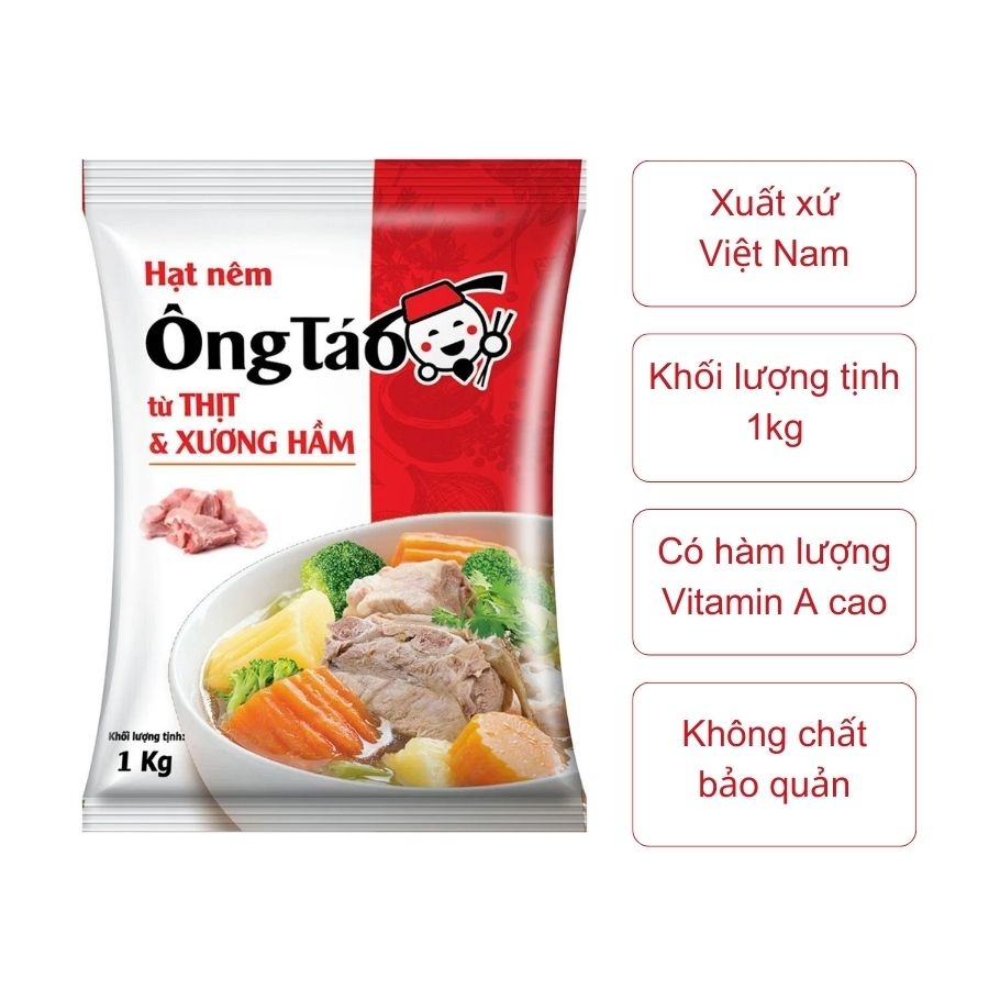 Hạt nêm ông Táo (gói 1Kg)