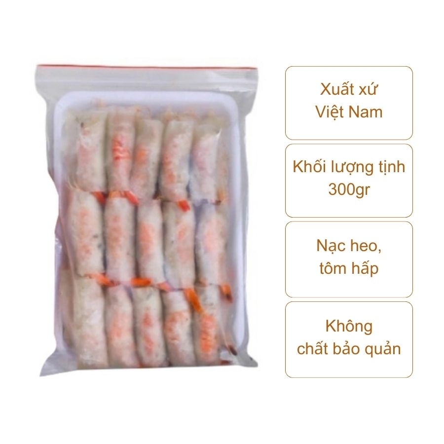 Chả ram tôm (khay 300gr)