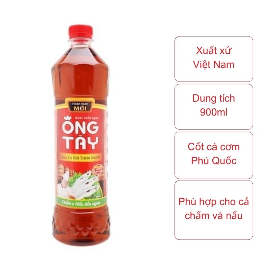 Nước mắm Ông Tây (chai 900ml)