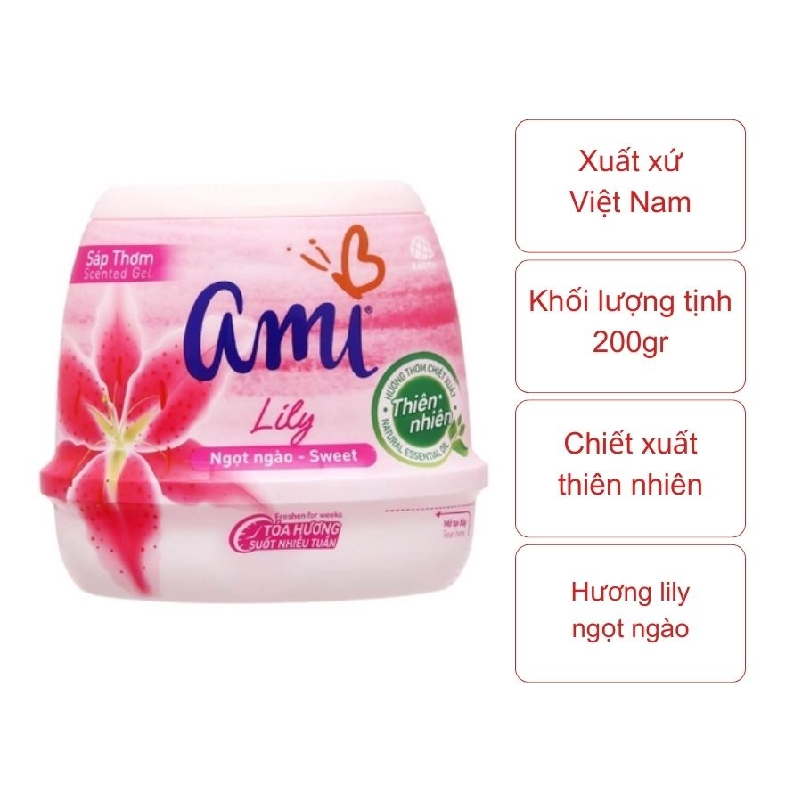 Sáp thơm Ami (lọ 200Gr)