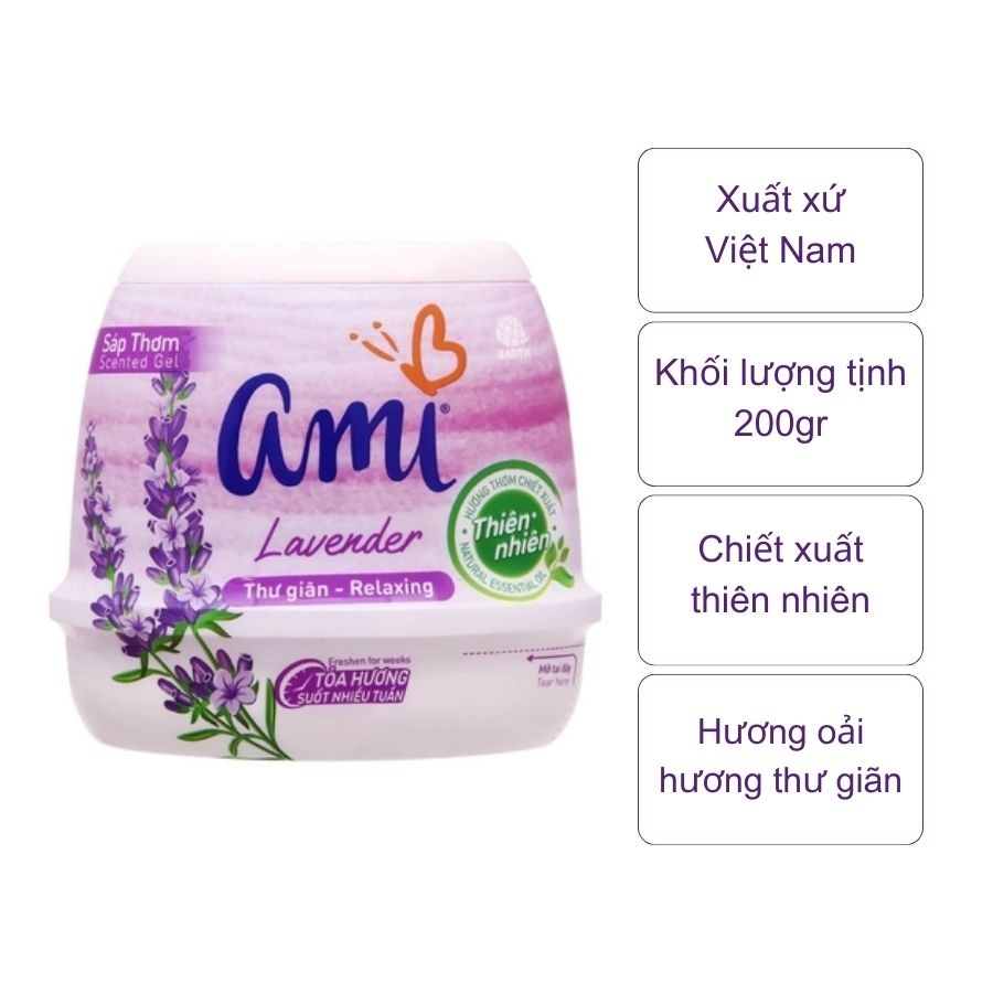 Sáp thơm Ami (lọ 200Gr)