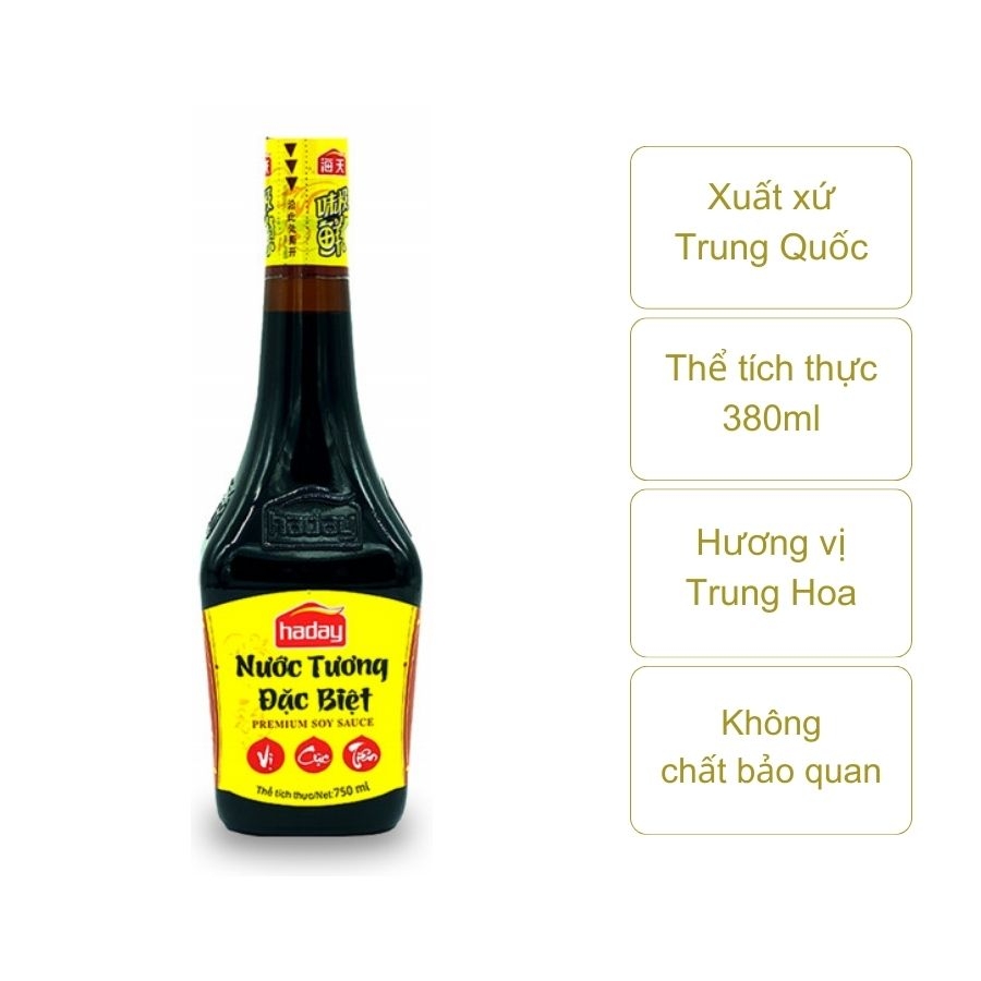 Nước tương đặc biệt Hải Thiên (chai 380ml)