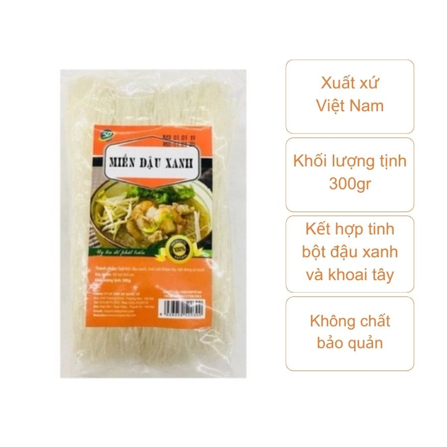 Miến đậu xanh (túi 300gr)