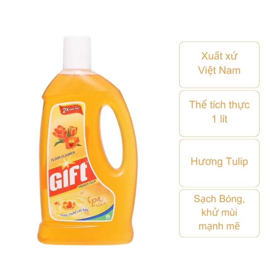 Nước lau sàn Gift (chai 1 lít)