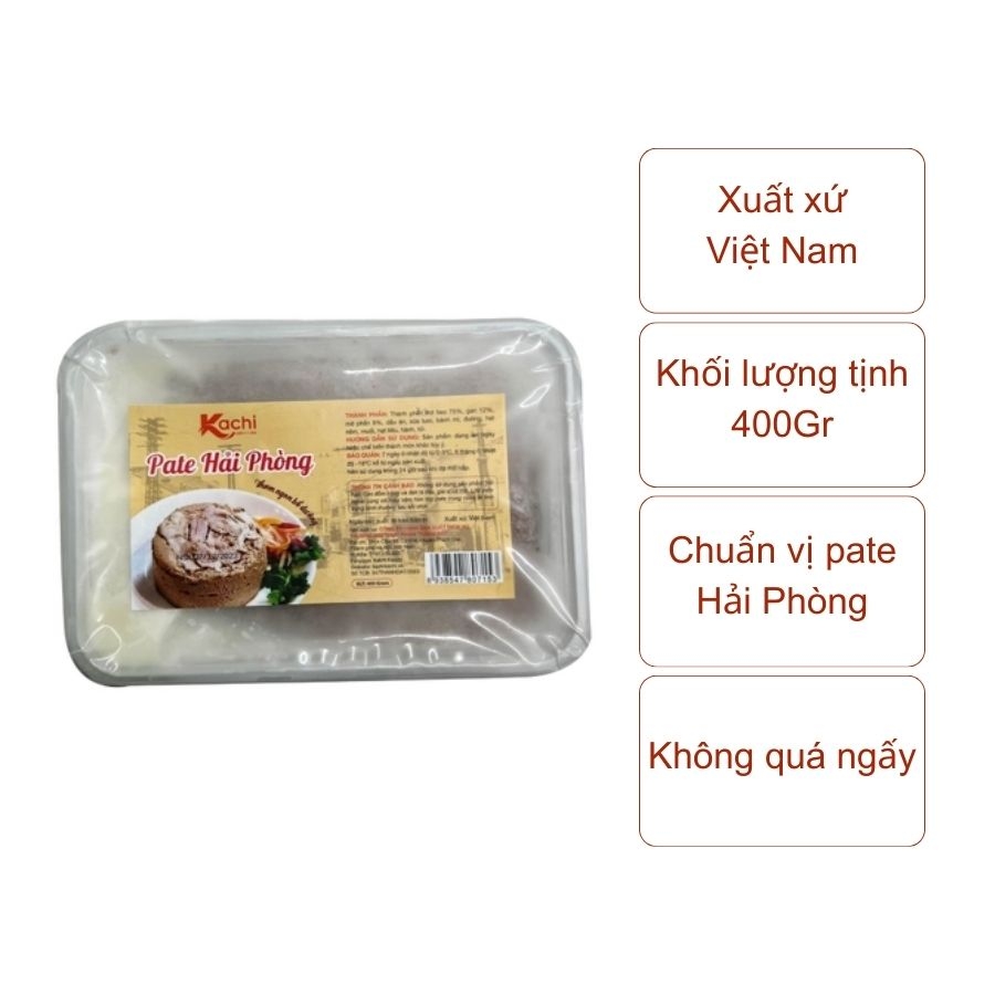 Pate đặc sản Hải Phòng (hộp 400gr)