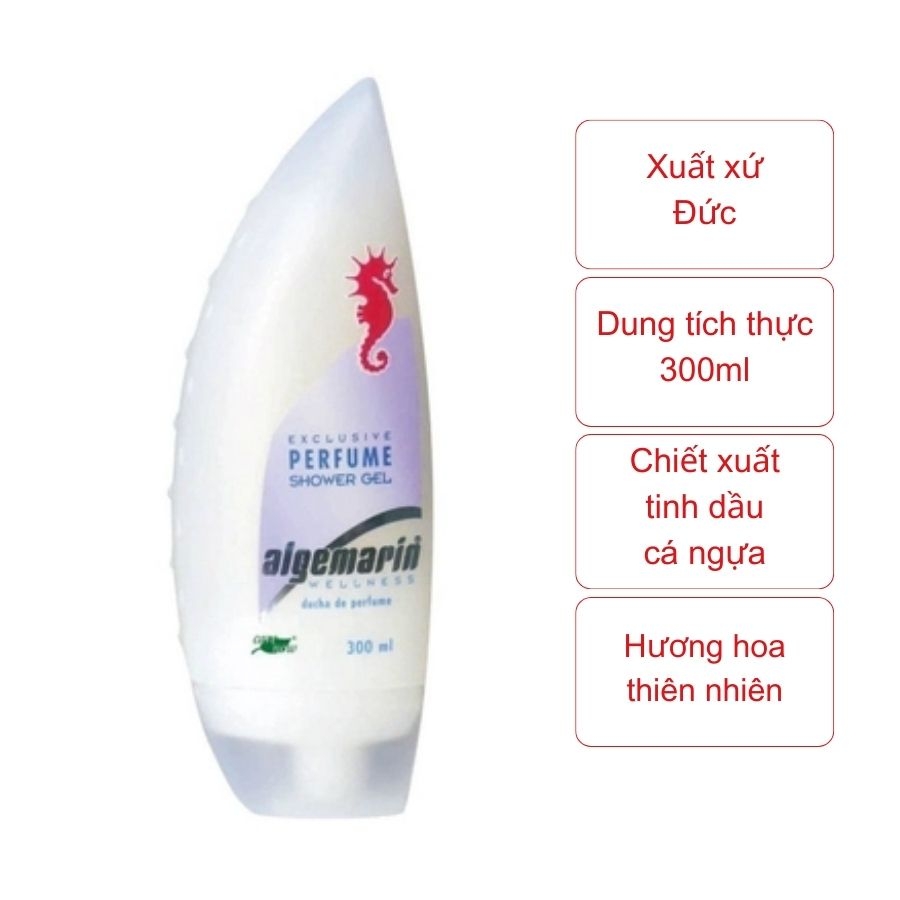 Sữa tắm cá ngựa Algemarin (chai 300ml)