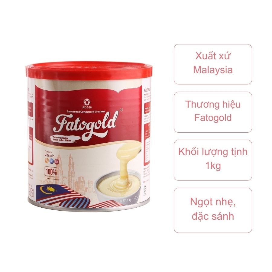 Sữa đặc Fatogold (lon 1kg)