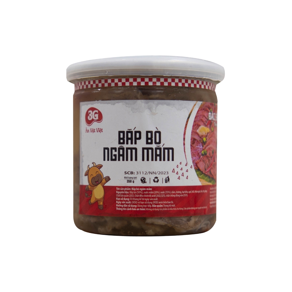 Bắp bò ngâm mắm (hộp 350Gr)