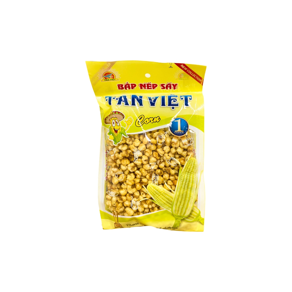 Bắp nếp sấy Tân Việt (túi 160gr)