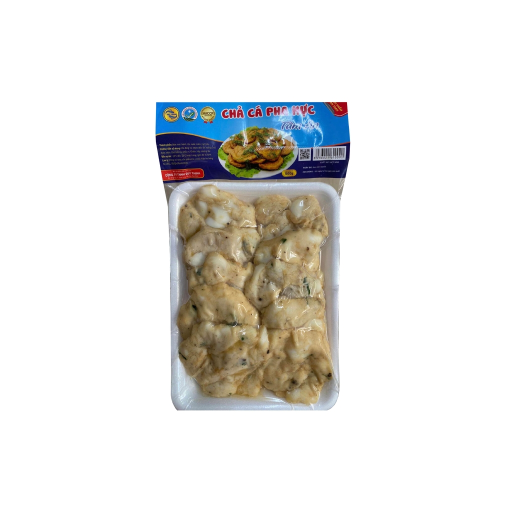 Chả cá pha mực (khay 500Gr)