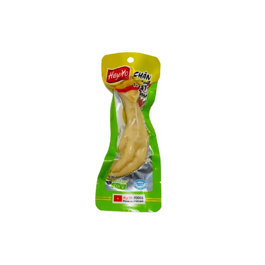 Chân gà cay Nhất Tâm Hey Yo (gói 40Gr)