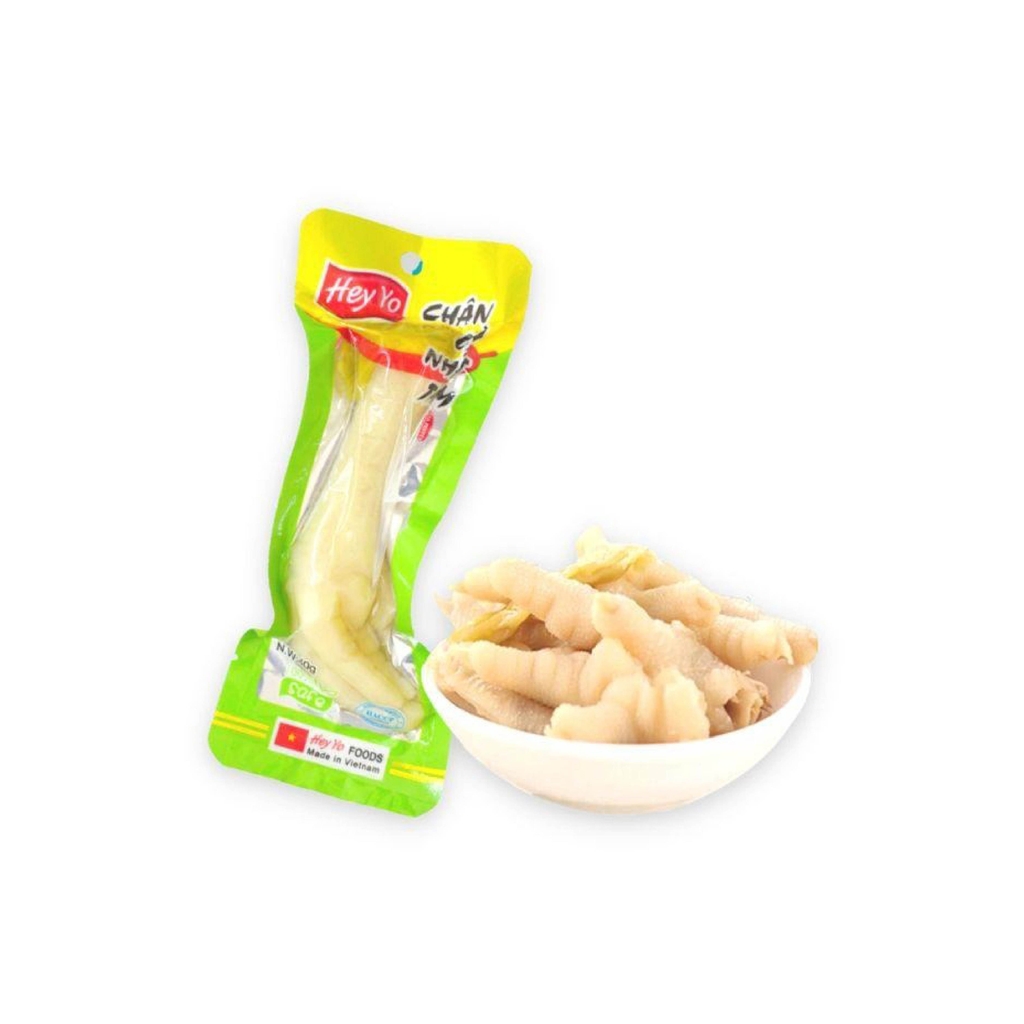 Chân gà cay Nhất Tâm Hey Yo (gói 40Gr)