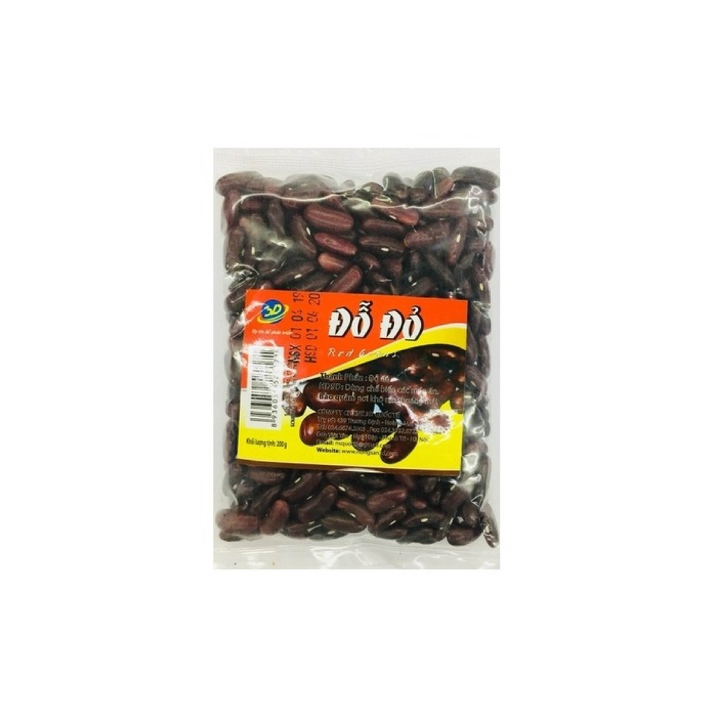 Đỗ đỏ 3D (túi 200gr)